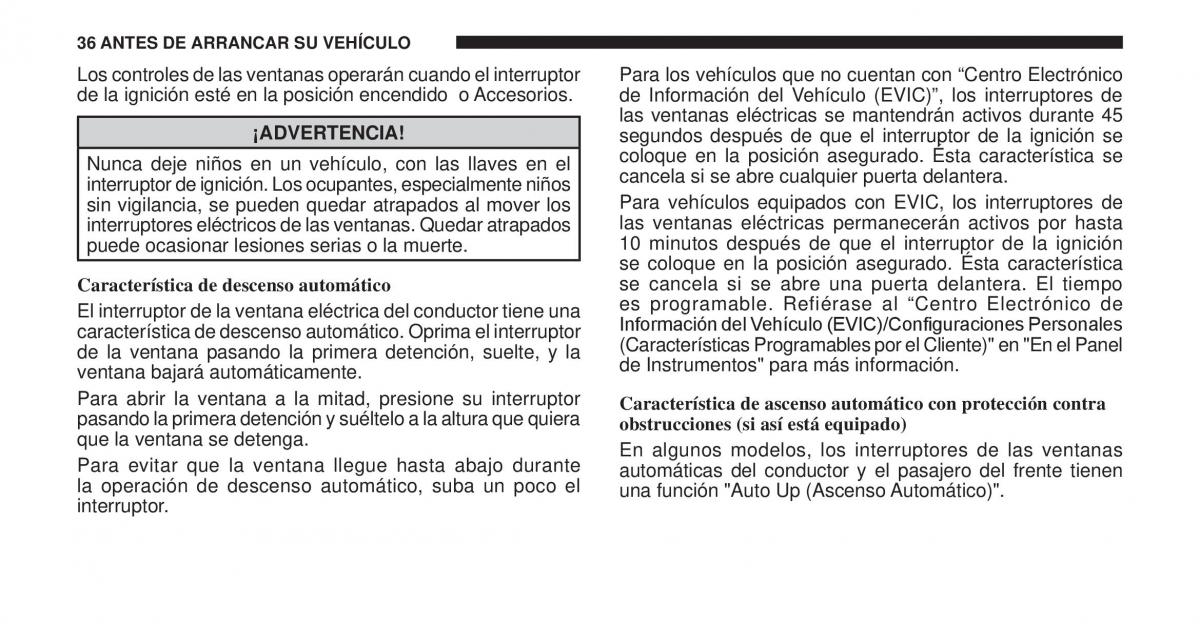 Jeep Cherokee KK manual del propietario / page 37