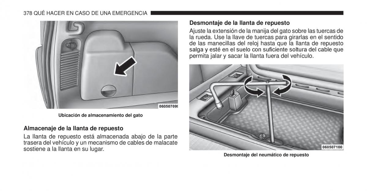 Jeep Cherokee KK manual del propietario / page 379