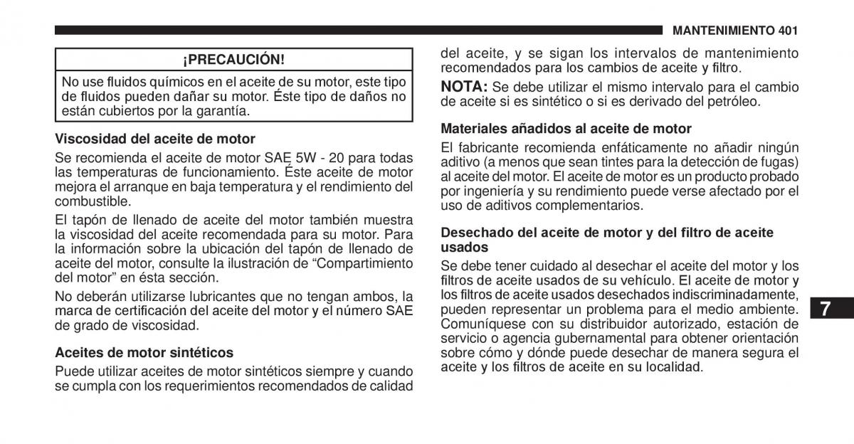 Jeep Cherokee KK manual del propietario / page 402