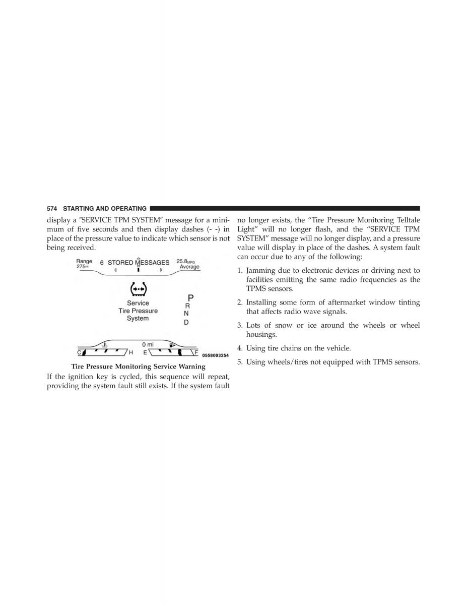 Jeep Cherokee KL owners manual / page 576