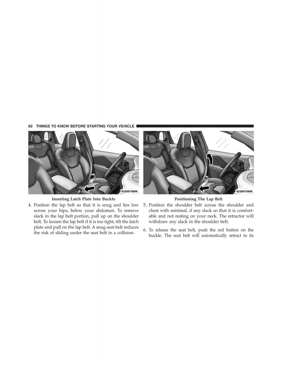 Jeep Cherokee KL owners manual / page 62