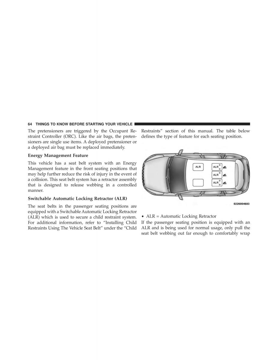 Jeep Cherokee KL owners manual / page 66