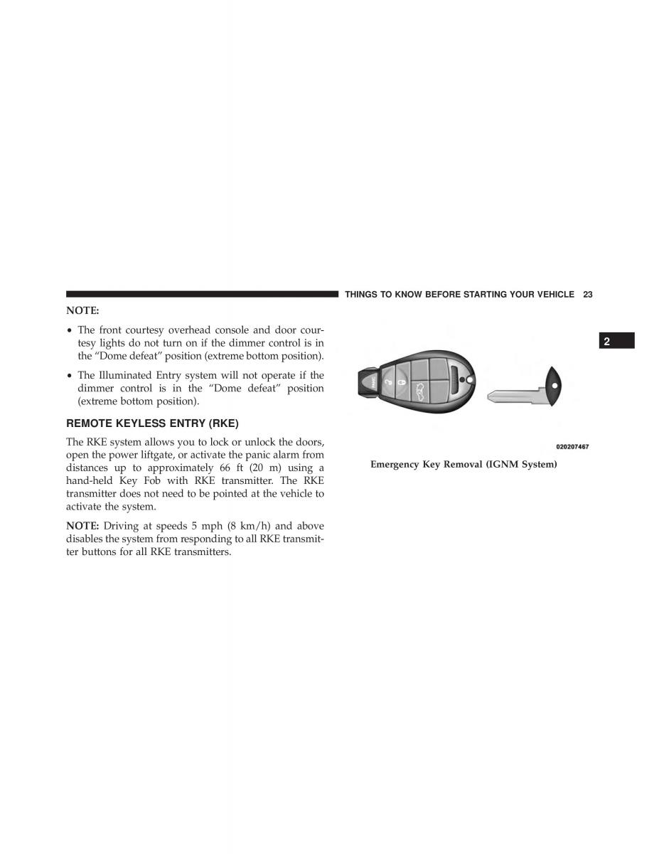 Jeep Cherokee KL owners manual / page 25