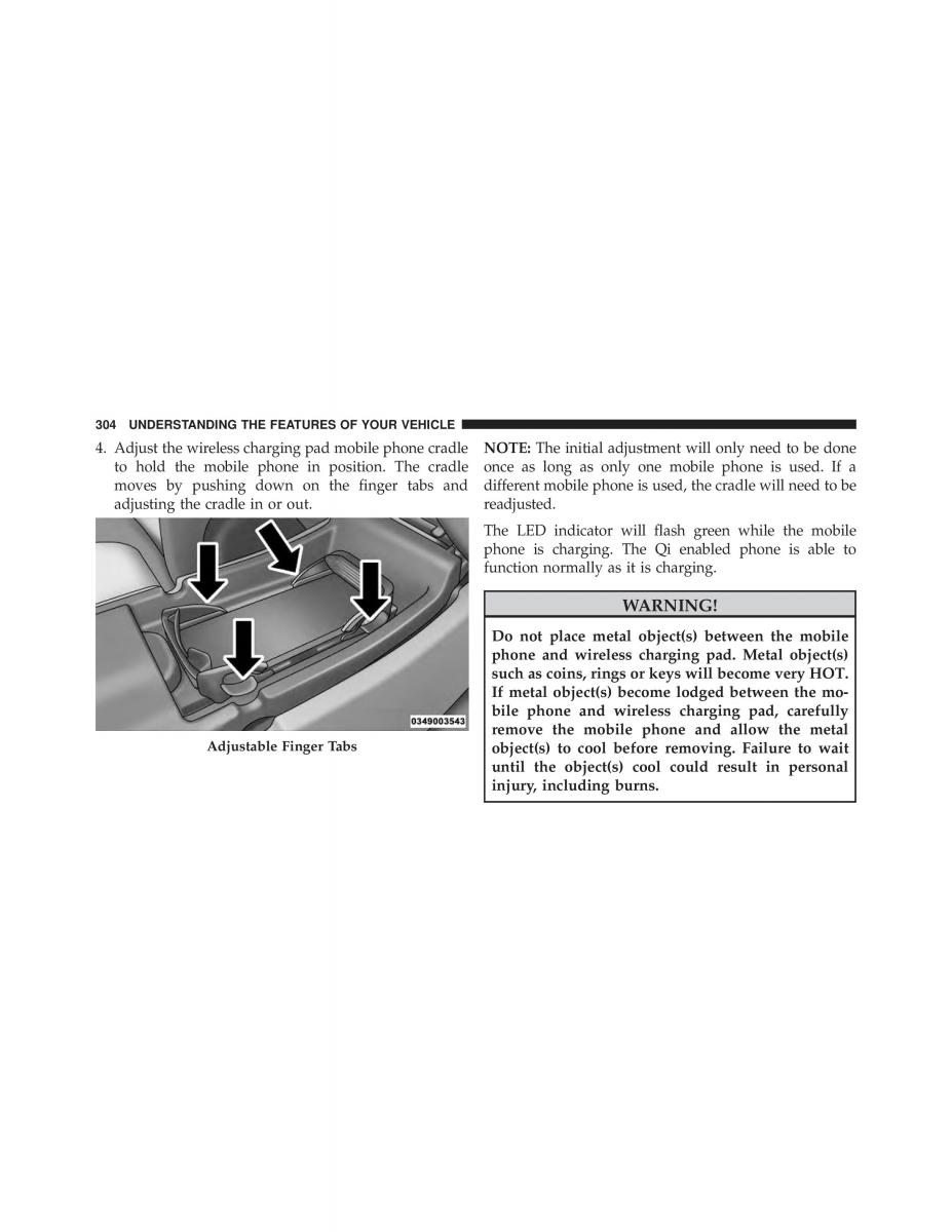 Jeep Cherokee KL owners manual / page 306