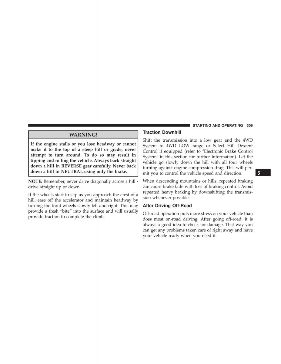 Jeep Cherokee KL owners manual / page 511