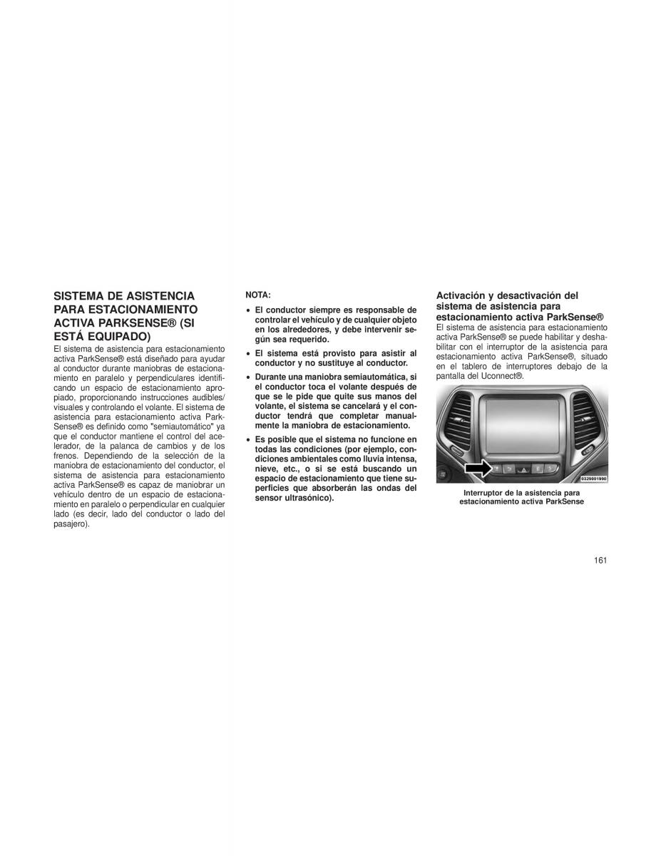 Jeep Cherokee KL manual del propietario / page 164