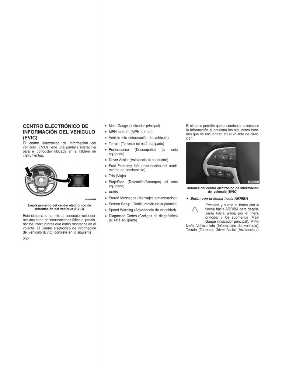 Jeep Cherokee KL manual del propietario / page 205