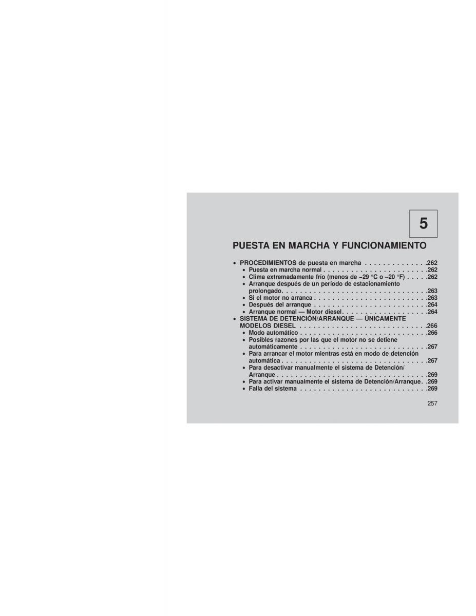 Jeep Cherokee KL manual del propietario / page 260