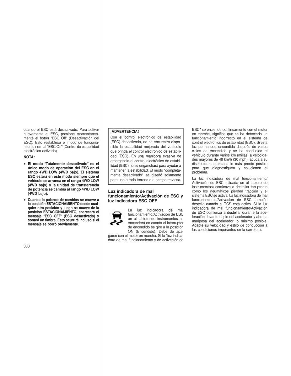 Jeep Cherokee KL manual del propietario / page 311