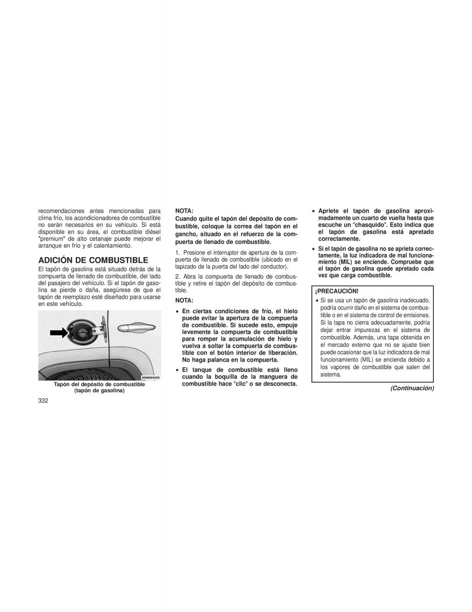 Jeep Cherokee KL manual del propietario / page 335