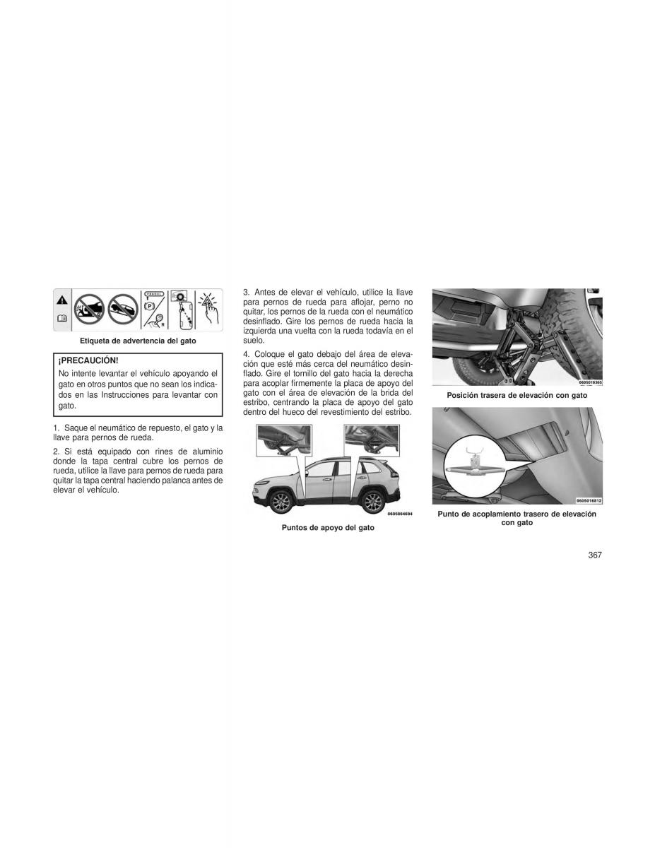 Jeep Cherokee KL manual del propietario / page 370