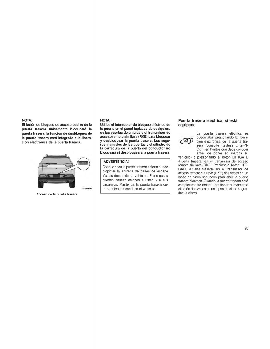 Jeep Cherokee KL manual del propietario / page 38