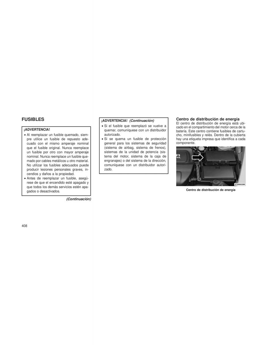 Jeep Cherokee KL manual del propietario / page 411