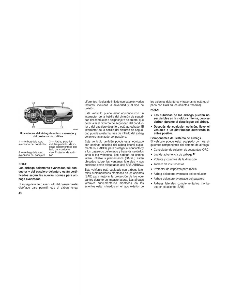 Jeep Cherokee KL manual del propietario / page 51