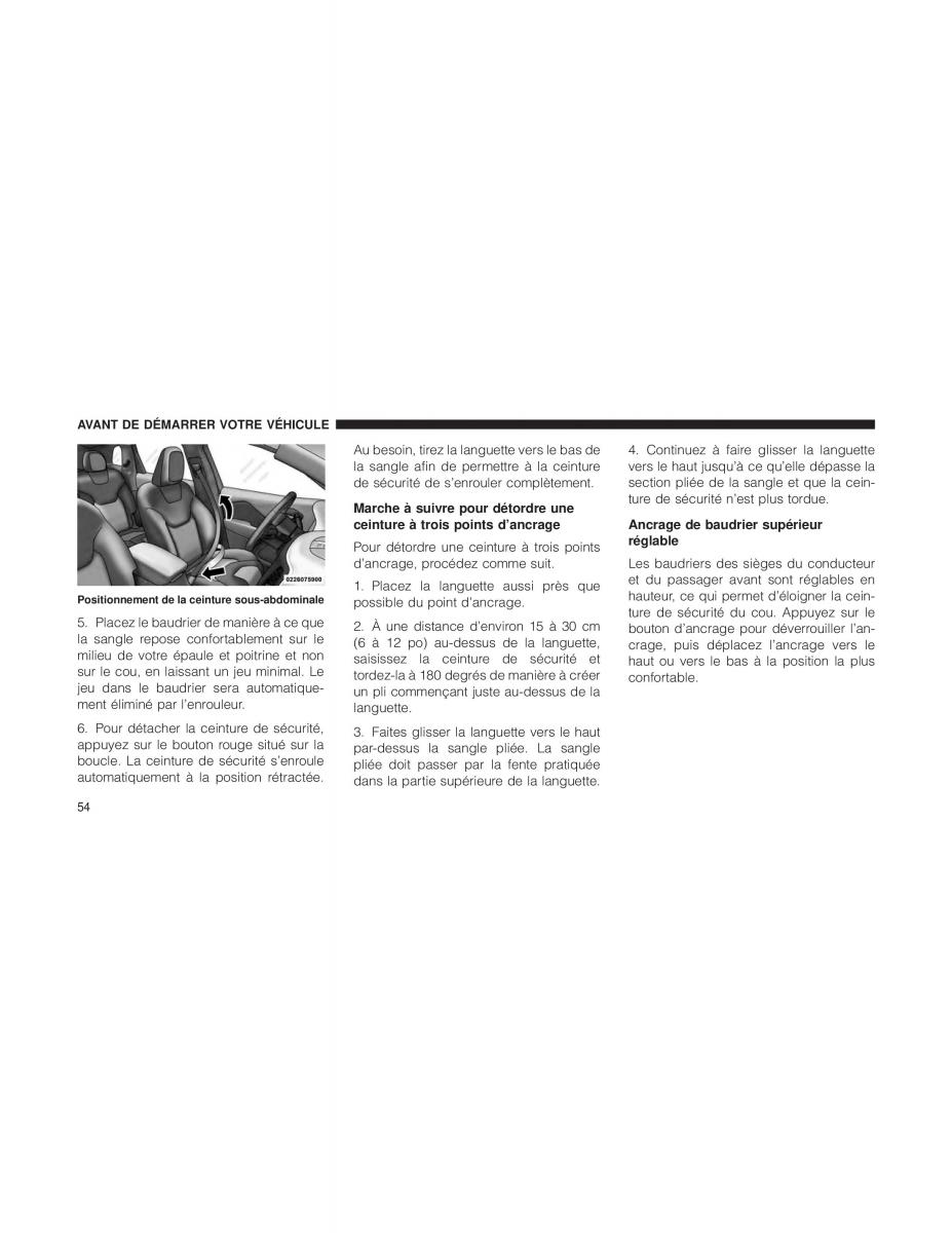 Jeep Cherokee KL manuel du proprietaire / page 56