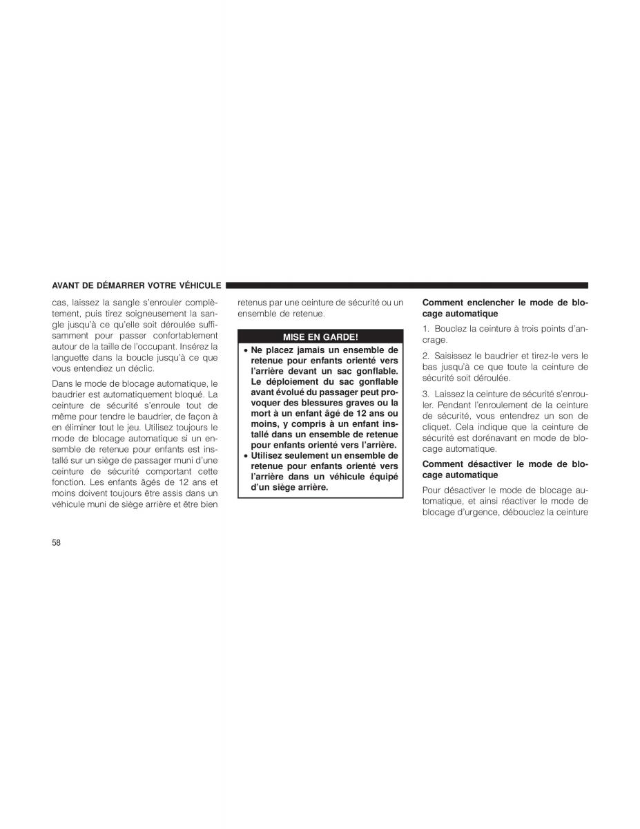 Jeep Cherokee KL manuel du proprietaire / page 60