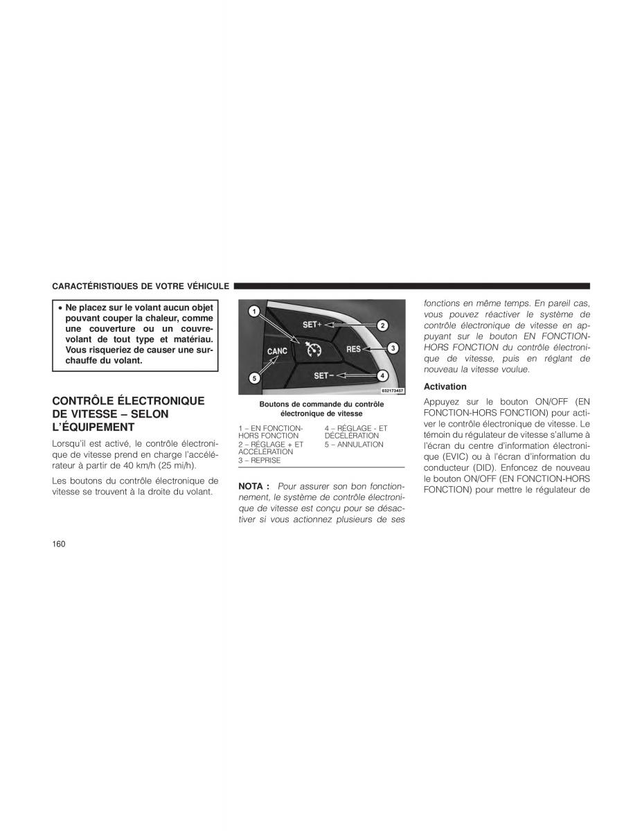 Jeep Cherokee KL manuel du proprietaire / page 162