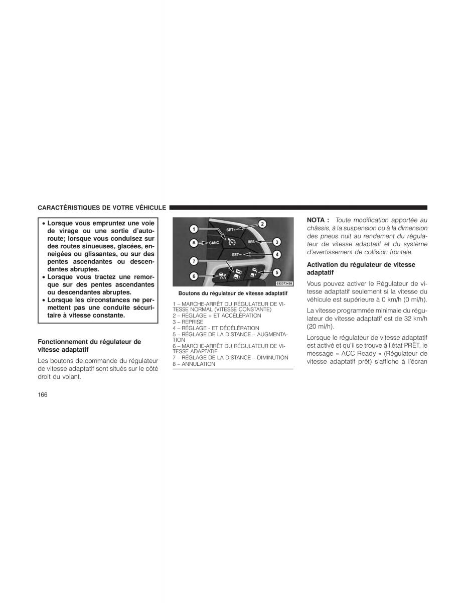 Jeep Cherokee KL manuel du proprietaire / page 168