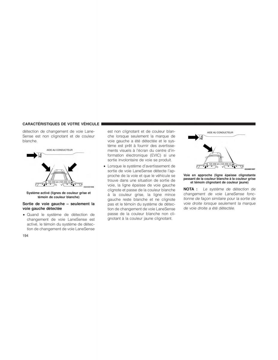 Jeep Cherokee KL manuel du proprietaire / page 196