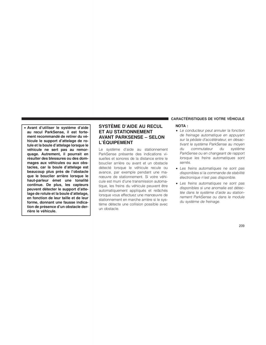 Jeep Cherokee KL manuel du proprietaire / page 211