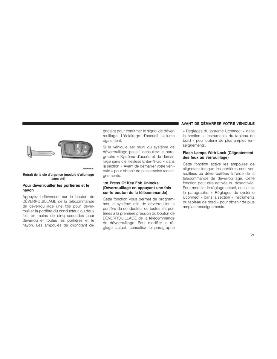 Jeep Cherokee KL manuel du proprietaire / page 23