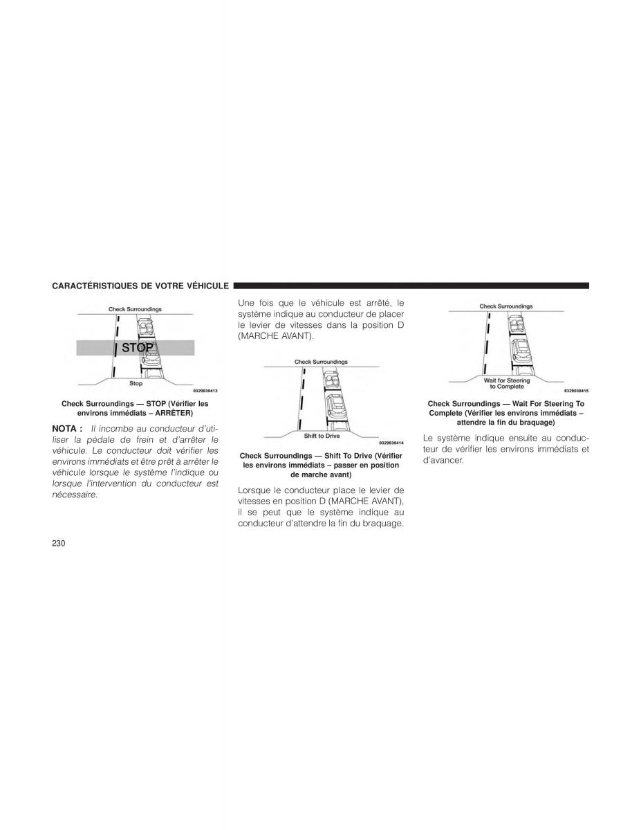 Jeep Cherokee KL manuel du proprietaire / page 232