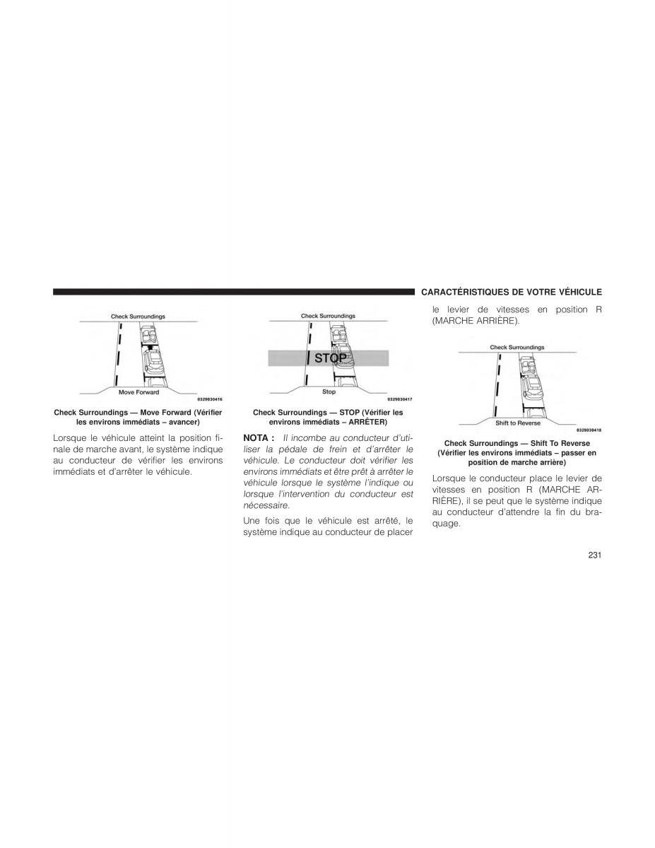 Jeep Cherokee KL manuel du proprietaire / page 233