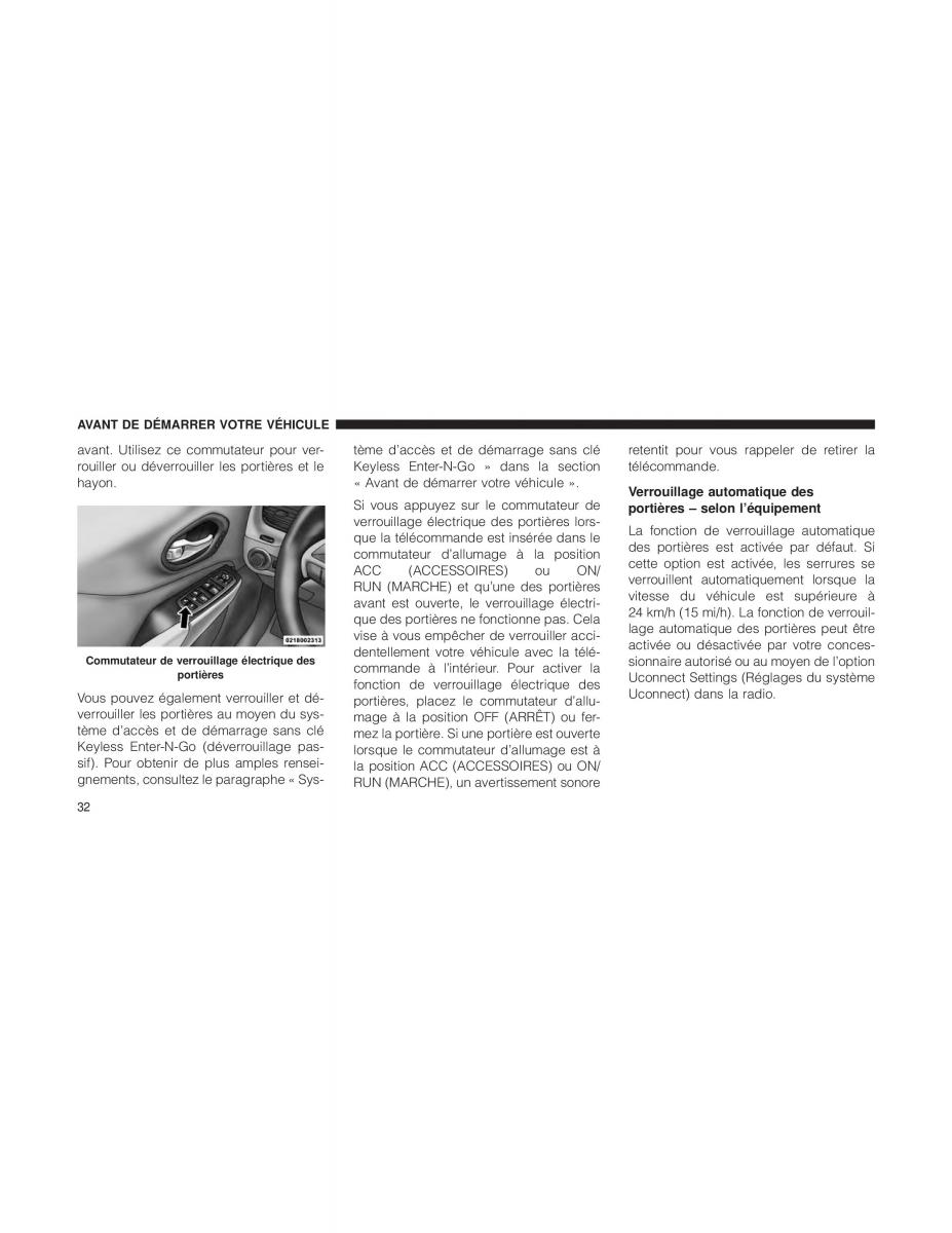 Jeep Cherokee KL manuel du proprietaire / page 34