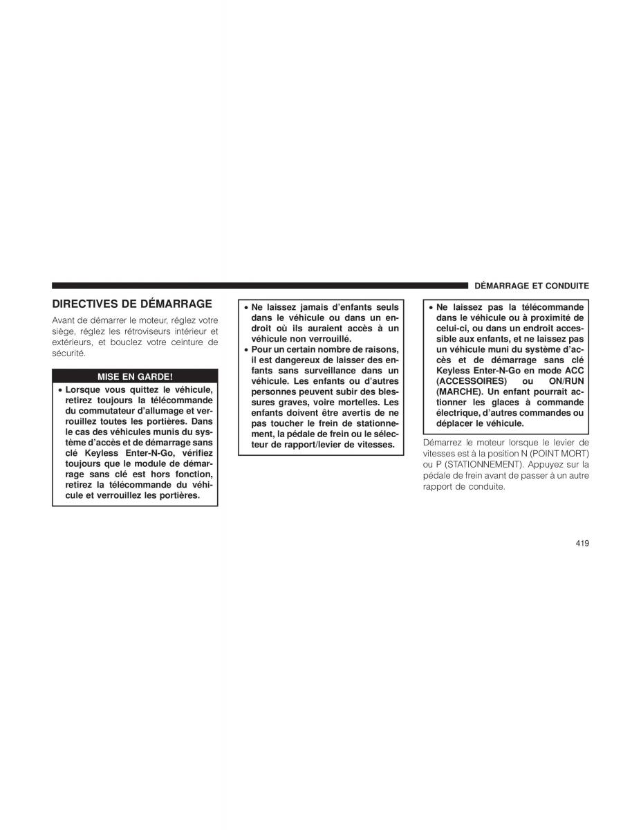 Jeep Cherokee KL manuel du proprietaire / page 421