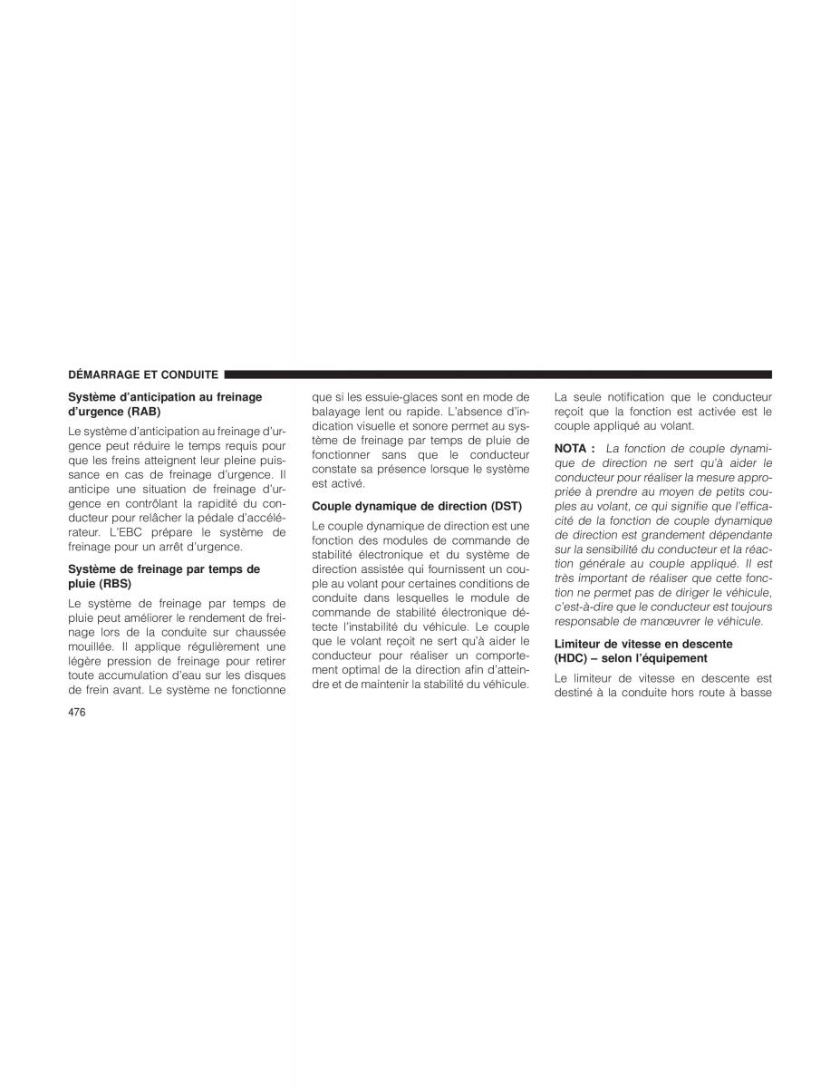 Jeep Cherokee KL manuel du proprietaire / page 478