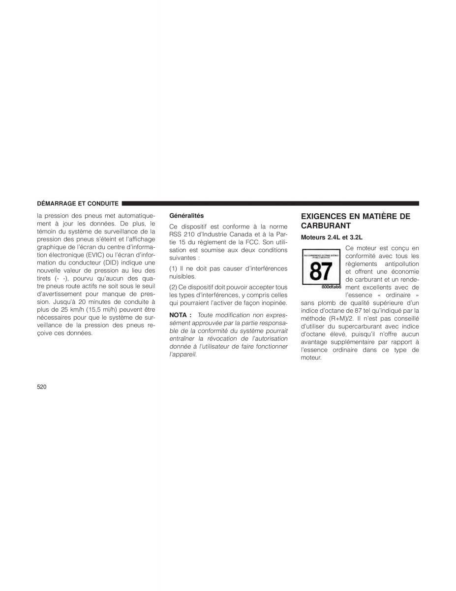 Jeep Cherokee KL manuel du proprietaire / page 522