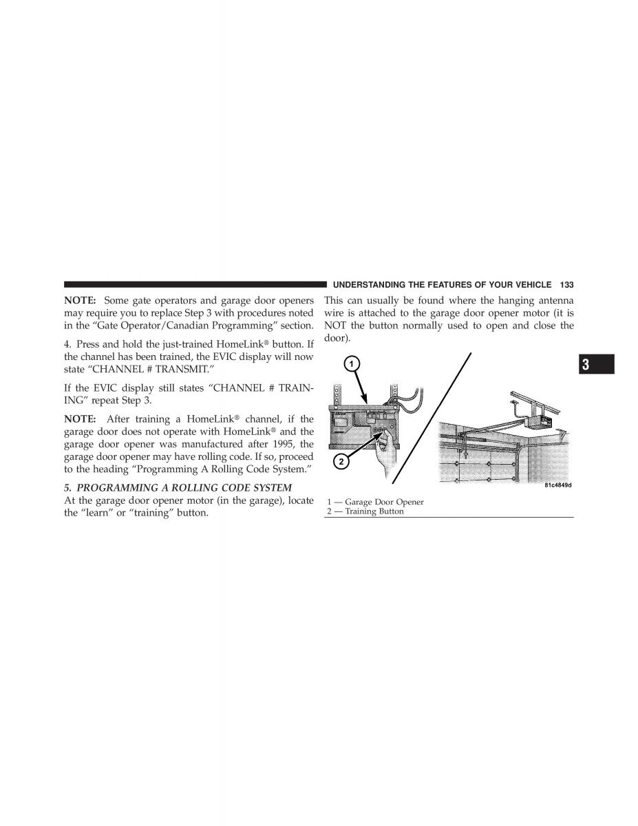 Jeep Commander owners manual XK XH / page 133