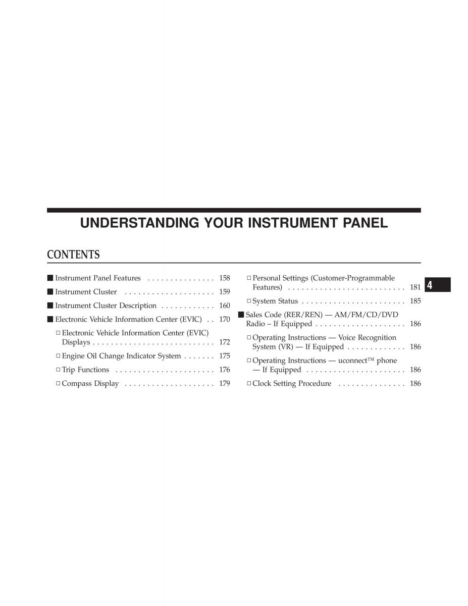 Jeep Commander owners manual XK XH / page 155