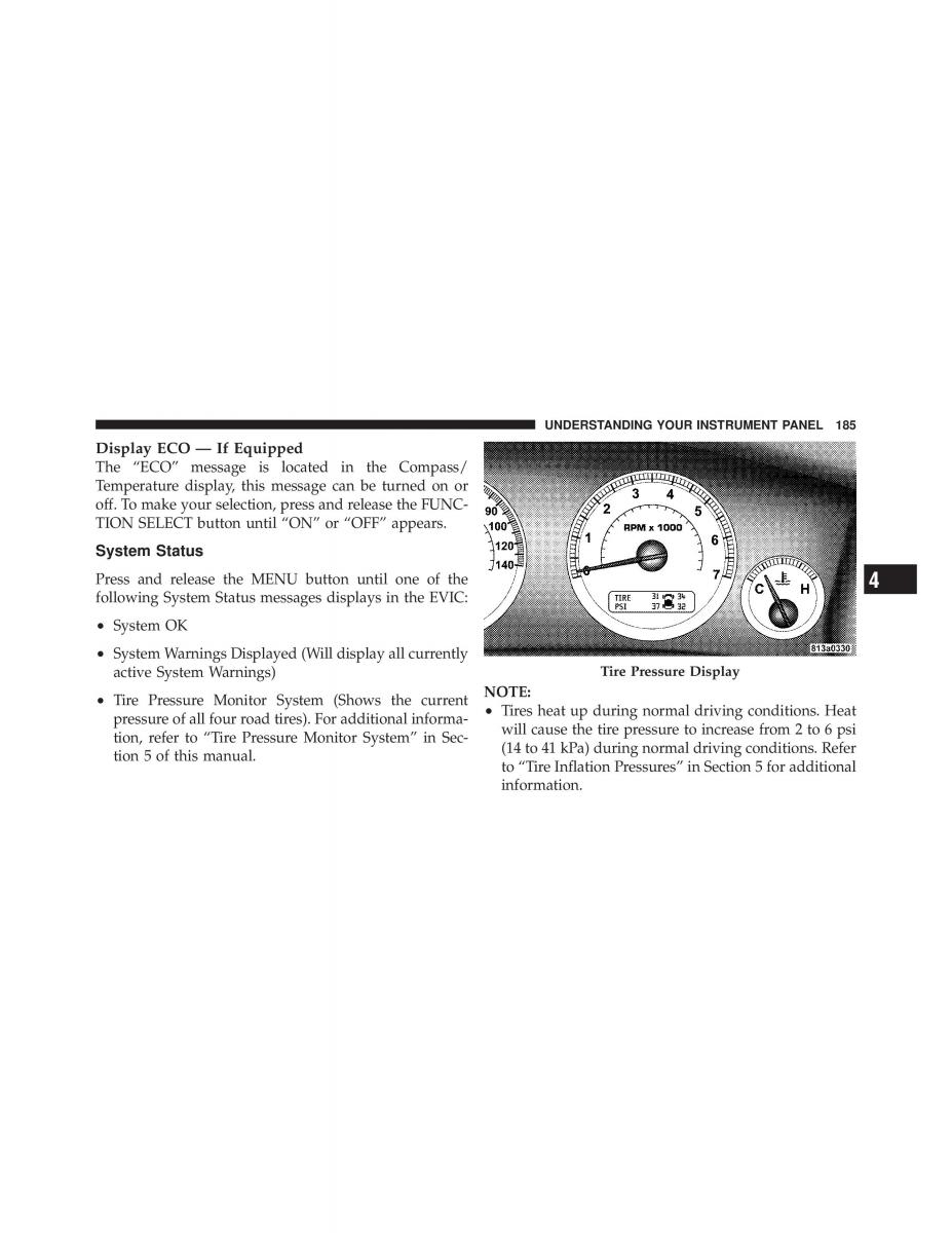 Jeep Commander owners manual XK XH / page 185