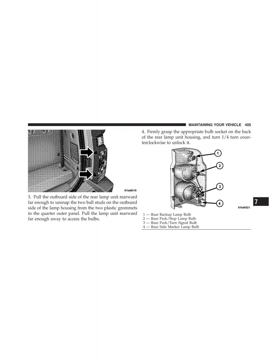 Jeep Commander owners manual XK XH / page 405