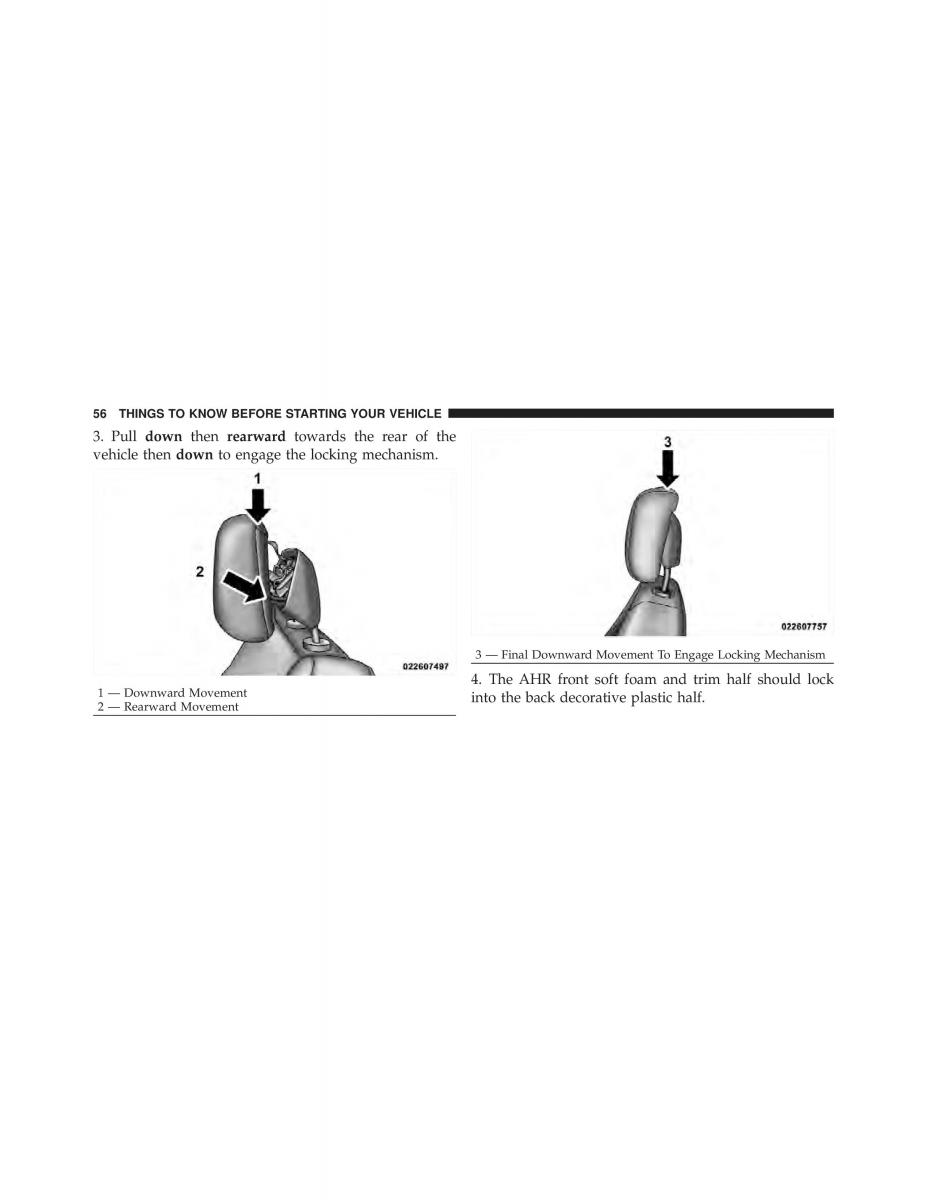 Jeep Compass owners manual / page 58