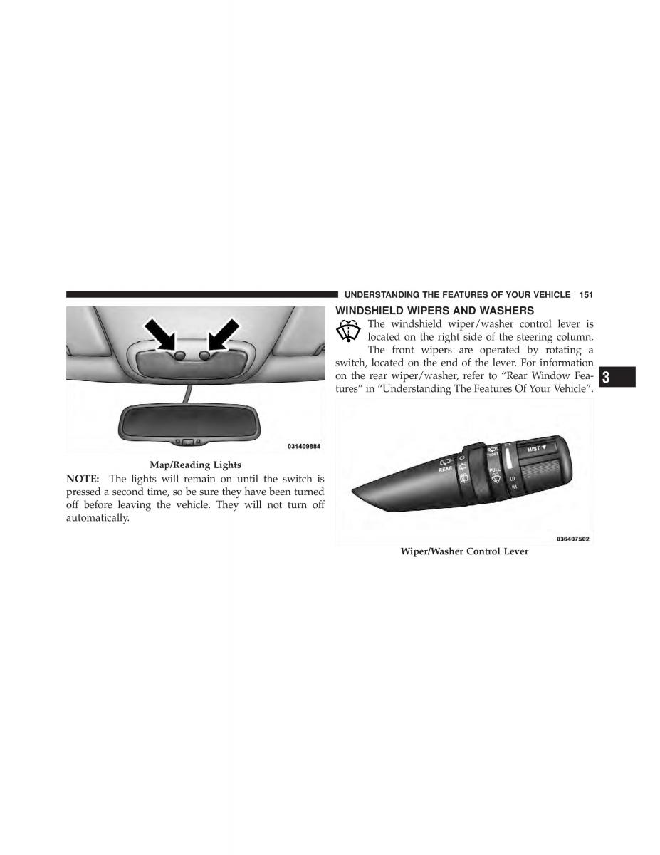 Jeep Compass owners manual / page 153