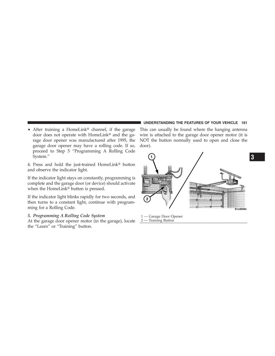 Jeep Compass owners manual / page 163