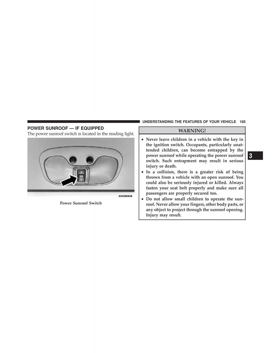 Jeep Compass owners manual / page 167