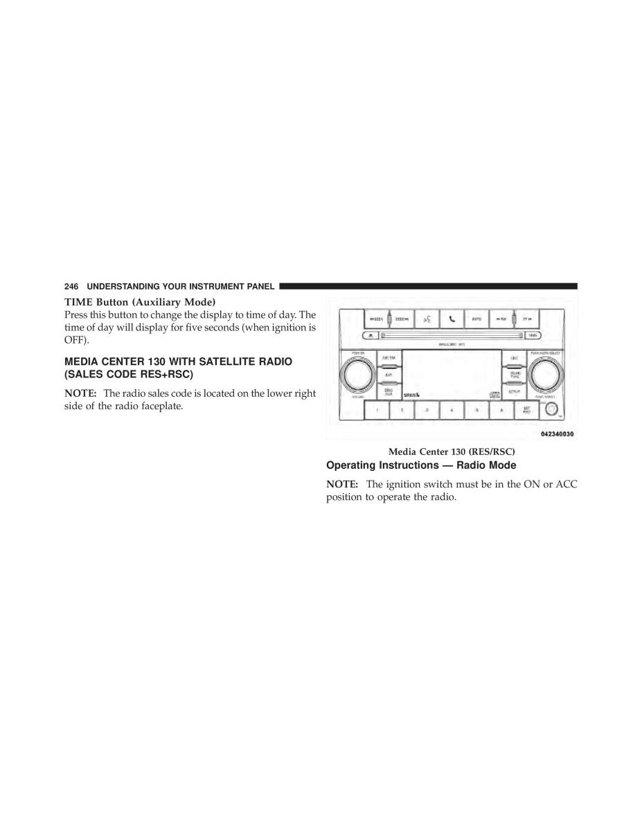 Jeep Compass owners manual / page 248