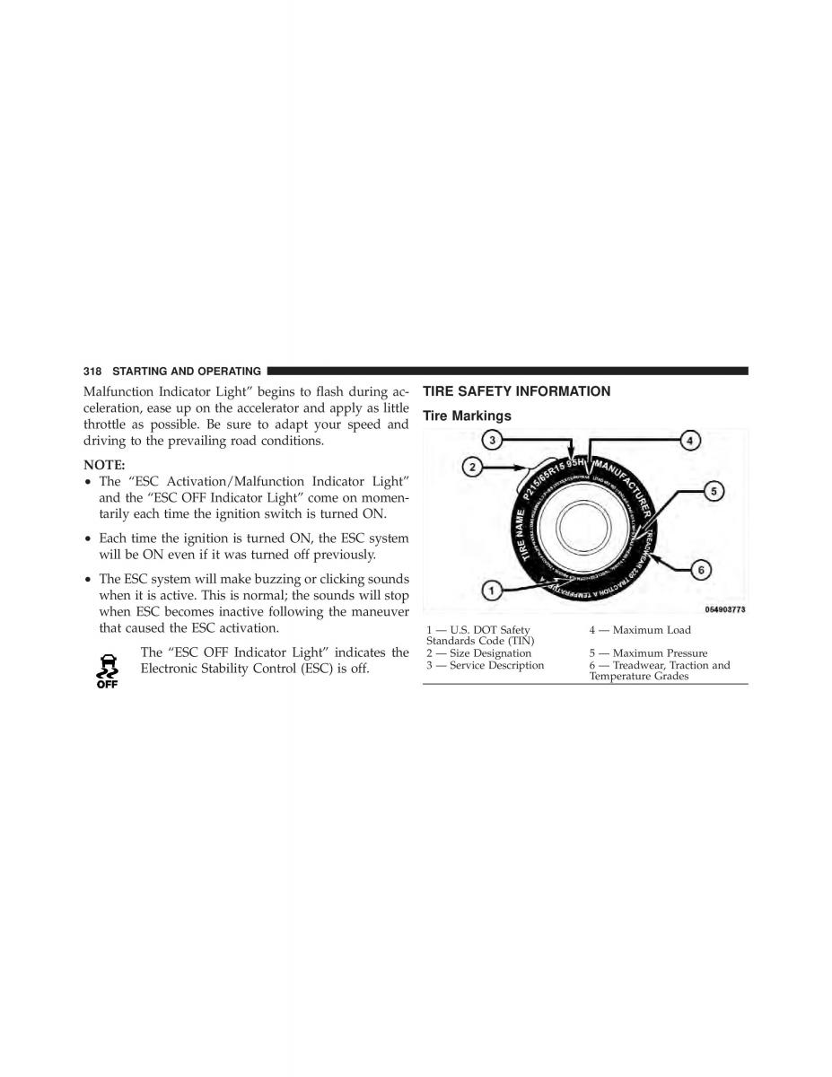 Jeep Compass owners manual / page 320