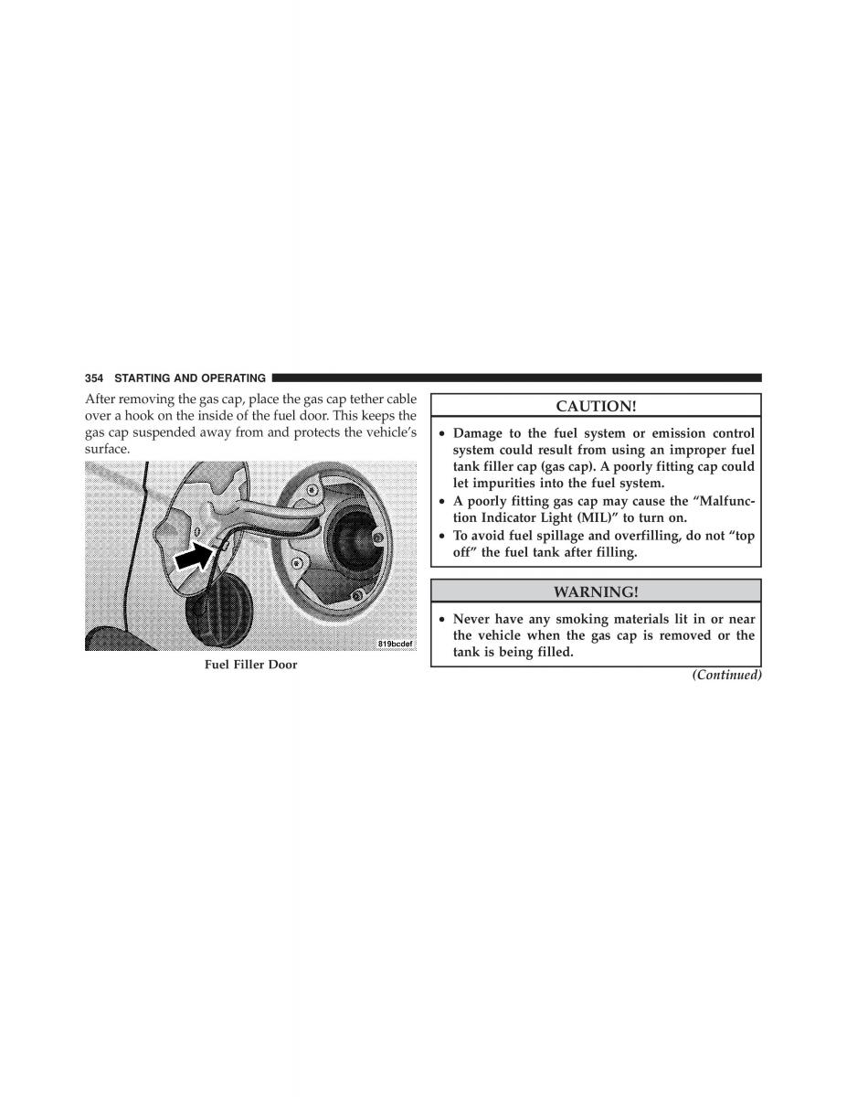 Jeep Compass owners manual / page 356