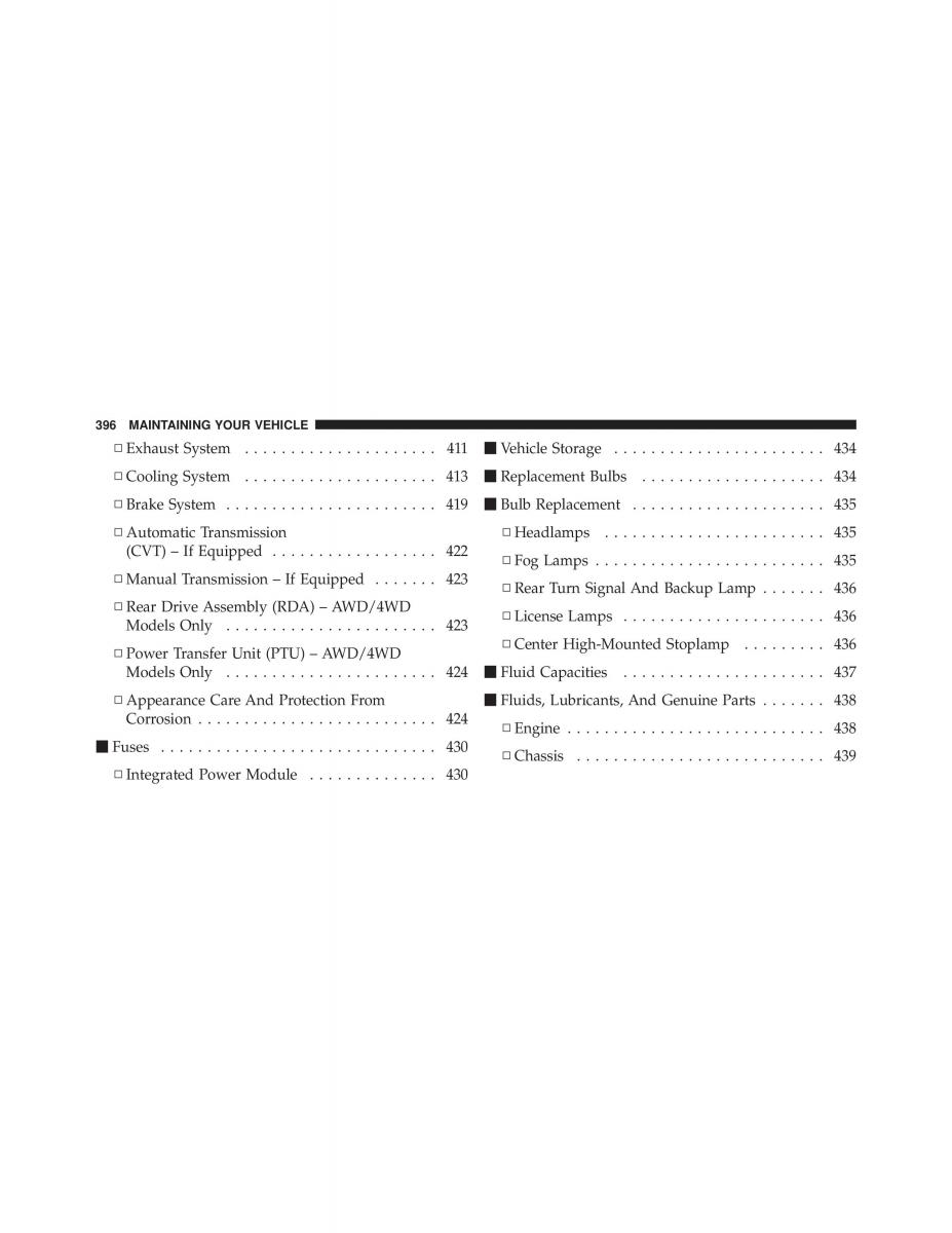 Jeep Compass owners manual / page 398