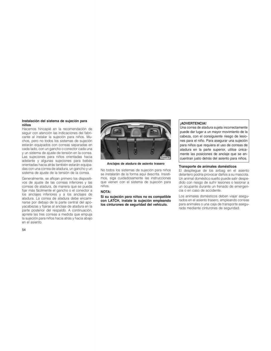 Jeep Compass manual del propietario / page 56