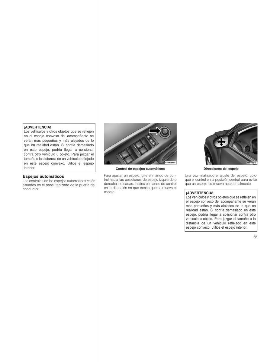 Jeep Compass manual del propietario / page 67