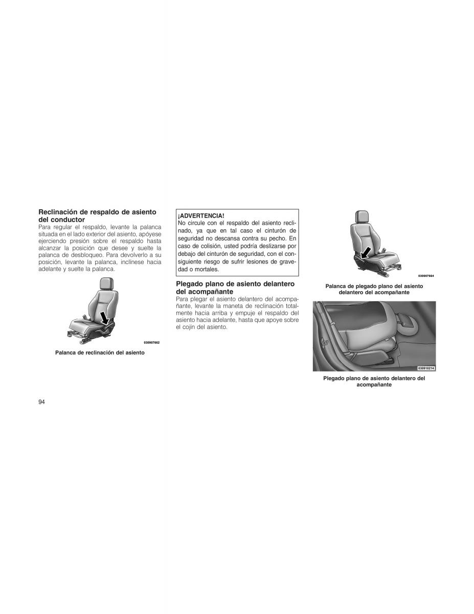 Jeep Compass manual del propietario / page 96