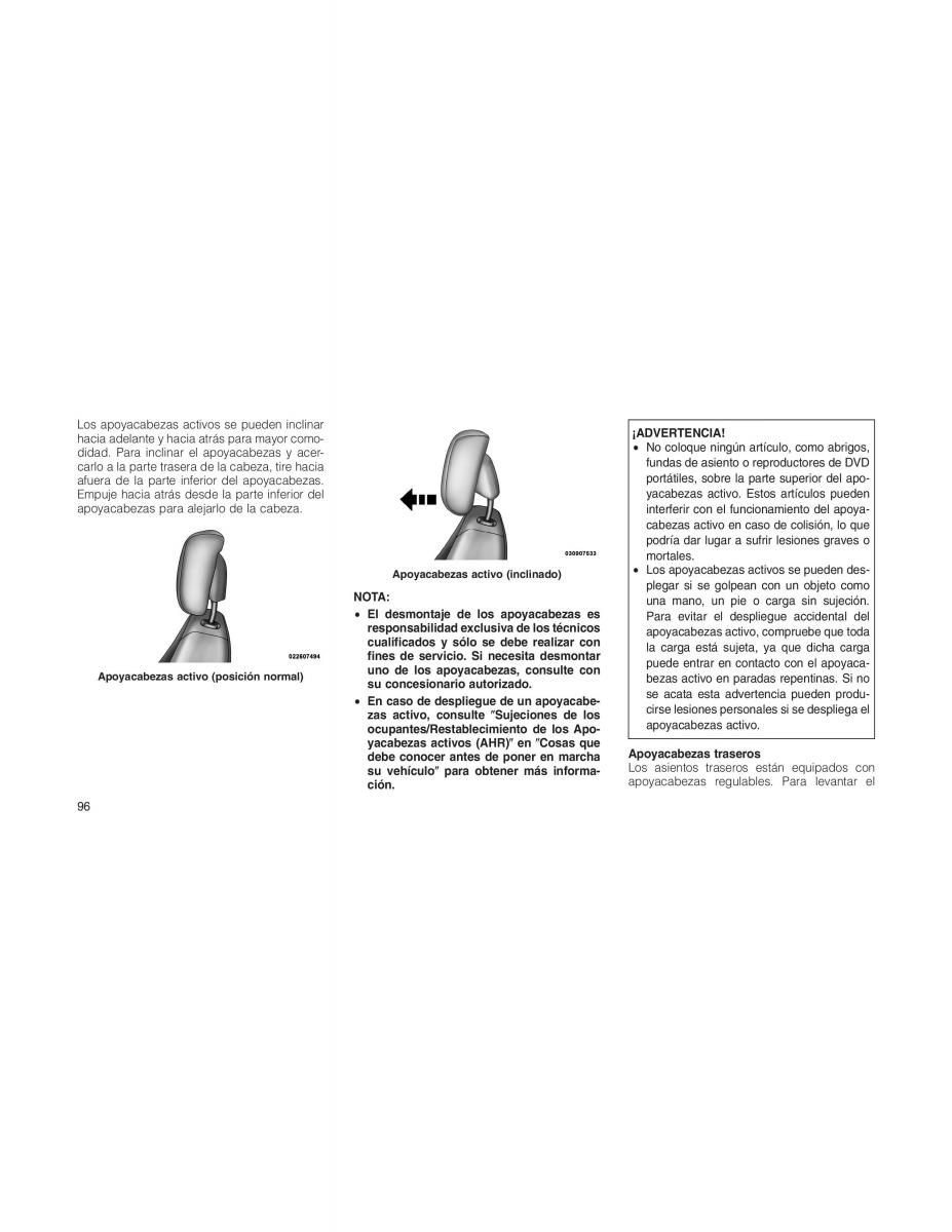 Jeep Compass manual del propietario / page 98