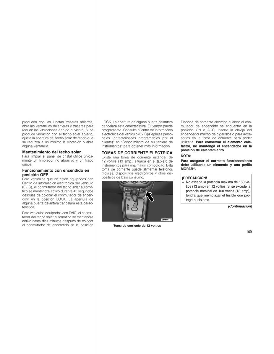 Jeep Compass manual del propietario / page 111