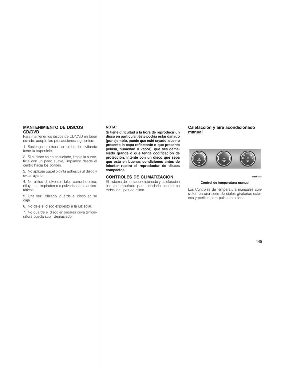 Jeep Compass manual del propietario / page 147