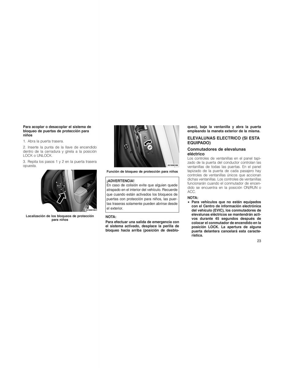 Jeep Compass manual del propietario / page 25